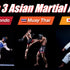 Top 3 Asian Martial Arts