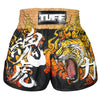 [Pre-Order] TUFF Muay Thai Boxing Shorts High-Cut Retro Style "Tora Mazuka"