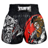 [Pre-Order] TUFF Muay Thai Boxing Shorts High-Cut Retro Style "The Barbarian"