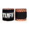 TUFF Hand Wraps Nylon Stripe Orange