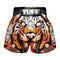 TUFF Muay Thai Boxing Shorts "Orange Roaring Tiger"