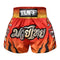 TUFF Muay Thai Boxing Shorts "Red With Tiger Inspired by Chinese Ancient Drawing"