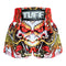 TUFF Muay Thai Boxing Shorts "Dragon King in White"