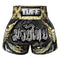 TUFF Muay Thai Boxing Shorts The King Of Naga Black