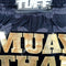 TUFF Muay Thai Boxing Shorts "Black Military Camouflage"