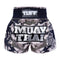 TUFF Muay Thai Boxing Shorts "Grey Military Camouflage"