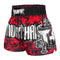 TUFF Muay Thai Boxing Shorts "Red Military Camouflage"