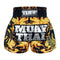 TUFF Muay Thai Boxing Shorts "Yellow Military Camouflage"