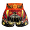 TUFF Muay Thai Boxing Shorts "Samurai Skull"