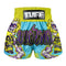 TUFF Muay Thai Boxing Shorts "Trippy Skull"