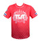 TUFF Muay Thai Shirt True Power Twin Tigers Yantra Red