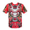 TUFF Muay Thai Shirt King of Dragon in Red