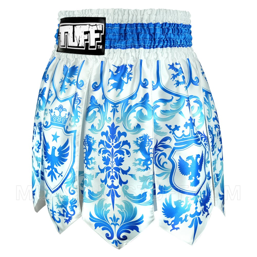 Thaismai Muay Thai Boxing Shorts Pokemon White Blue, affordable