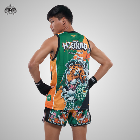 TUFF Muay Thai Tank Top Boxing Sleeveless Vest Gym Jersey (TUF-TT107)