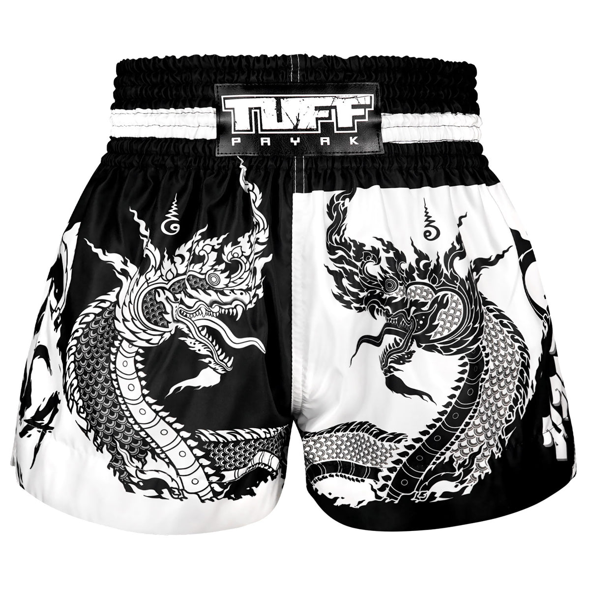 TUFFPAYAK Muay Thai Shorts Boxing Trunks Traditional Style (TPY-MS005 ...