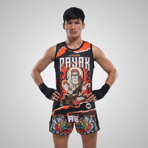 TUFFPAYAK Muay Thai Tank Top Boxing Sleeveless Vest Gym Jersey (TPY-TT001)