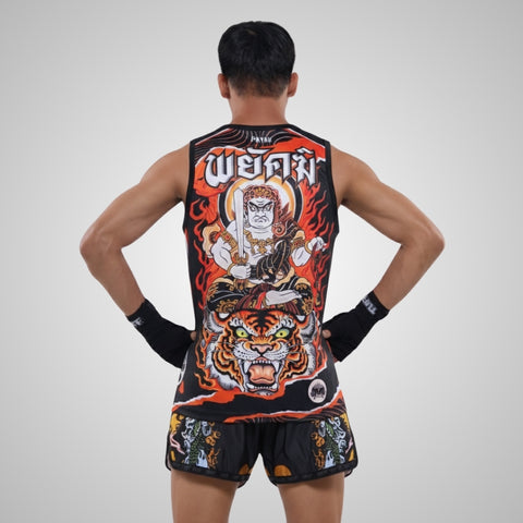 TUFFPAYAK Muay Thai Tank Top Boxing Sleeveless Vest Gym Jersey (TPY-TT001)