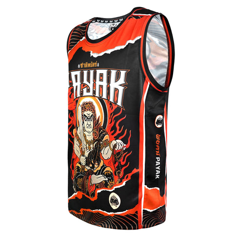 TUFFPAYAK Muay Thai Tank Top Boxing Sleeveless Vest Gym Jersey (TPY-TT001)