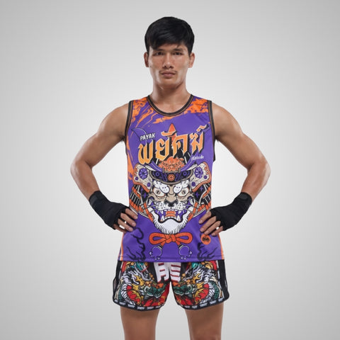 TUFFPAYAK Muay Thai Tank Top Boxing Sleeveless Vest Gym Jersey (TPY-TT002)