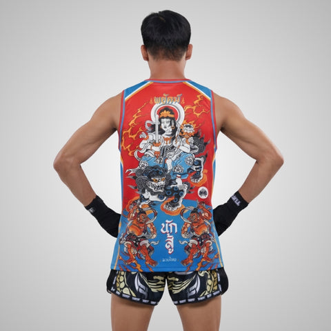 TUFFPAYAK Muay Thai Tank Top Boxing Sleeveless Vest Gym Jersey (TPY-TT003)