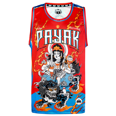 TUFFPAYAK Muay Thai Tank Top Boxing Sleeveless Vest Gym Jersey (TPY-TT003)