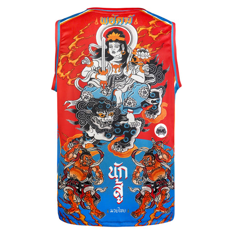 TUFFPAYAK Muay Thai Tank Top Boxing Sleeveless Vest Gym Jersey (TPY-TT003)