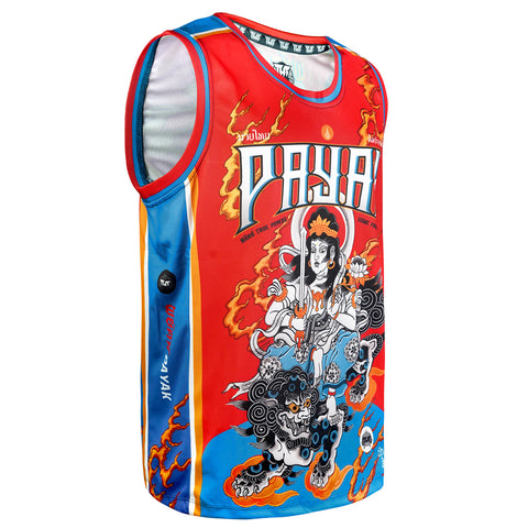 TUFFPAYAK Muay Thai Tank Top Boxing Sleeveless Vest Gym Jersey (TPY-TT003)