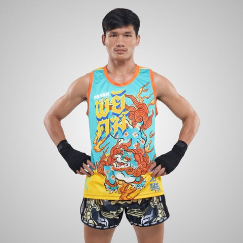 TUFFPAYAK Muay Thai Tank Top Boxing Sleeveless Vest Gym Jersey (TPY-TT005)
