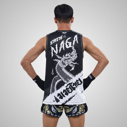 TUFFPAYAK Muay Thai Tank Top Boxing Sleeveless Vest Gym Jersey (TPY-TT007)