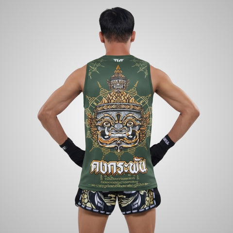 TUFFPAYAK Muay Thai Tank Top Boxing Sleeveless Vest Gym Jersey (TPY-TT008)