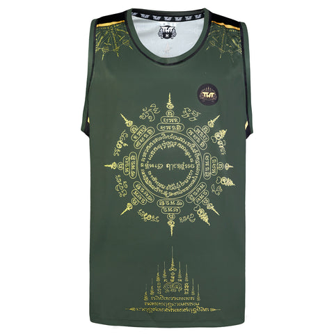 TUFFPAYAK Muay Thai Tank Top Boxing Sleeveless Vest Gym Jersey (TPY-TT008)