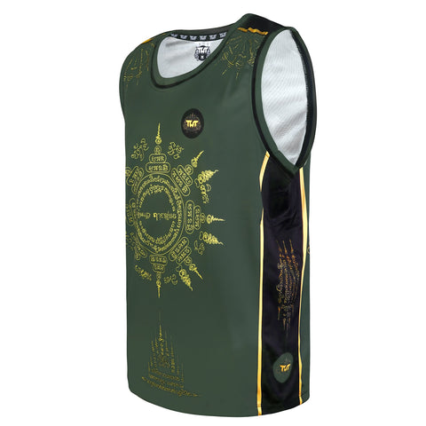 TUFFPAYAK Muay Thai Tank Top Boxing Sleeveless Vest Gym Jersey (TPY-TT008)