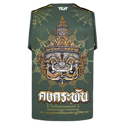 TUFFPAYAK Muay Thai Tank Top Boxing Sleeveless Vest Gym Jersey (TPY-TT008)