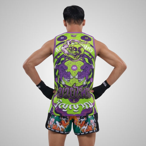 TUFFPAYAK Muay Thai Tank Top Boxing Sleeveless Vest Gym Jersey (TPY-TT009)