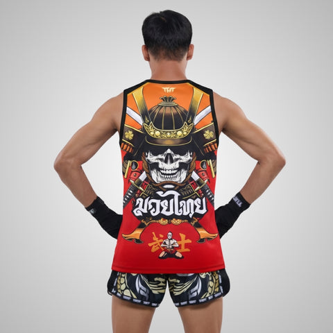 TUFFPAYAK Muay Thai Tank Top Boxing Sleeveless Vest Gym Jersey (TPY-TT010)