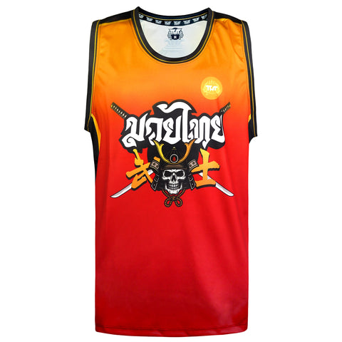 TUFFPAYAK Muay Thai Tank Top Boxing Sleeveless Vest Gym Jersey (TPY-TT010)