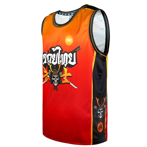 TUFFPAYAK Muay Thai Tank Top Boxing Sleeveless Vest Gym Jersey (TPY-TT010)
