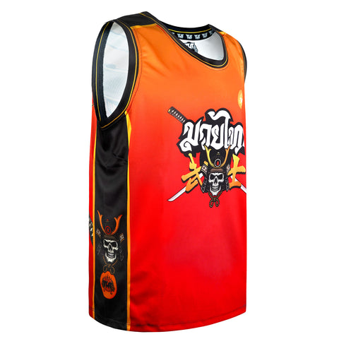 TUFFPAYAK Muay Thai Tank Top Boxing Sleeveless Vest Gym Jersey (TPY-TT010)