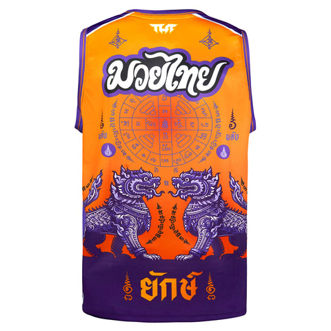TUFFPAYAK Muay Thai Tank Top Boxing Sleeveless Vest Gym Jersey (TPY-TT011)