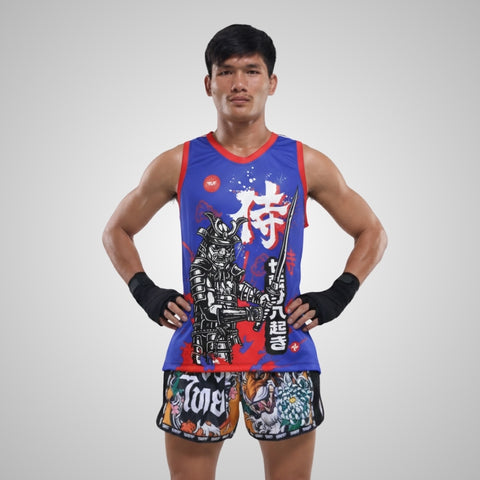 TUFFPAYAK Muay Thai Tank Top Boxing Sleeveless Vest Gym Jersey (TPY-TT012)