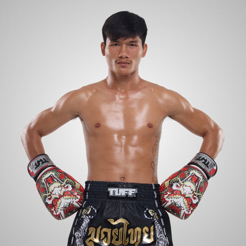 TUFF Muay Thai Boxing Dragon Gloves