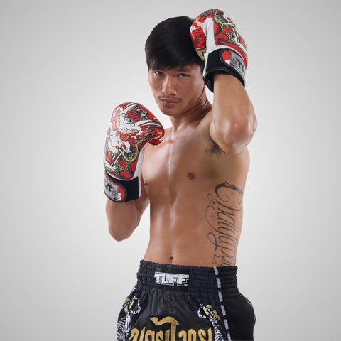 TUFF Muay Thai Boxing Dragon Gloves