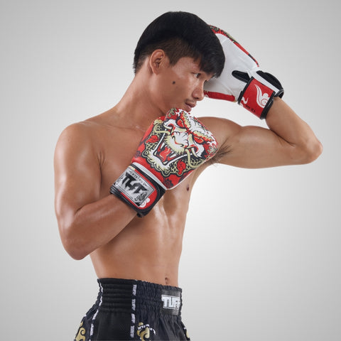 TUFF Muay Thai Boxing Dragon Gloves
