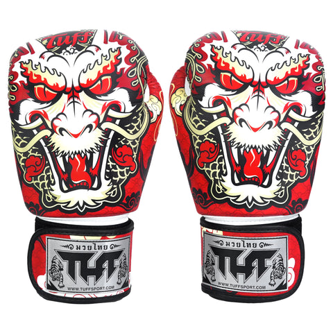 TUFF Muay Thai Boxing Dragon Gloves