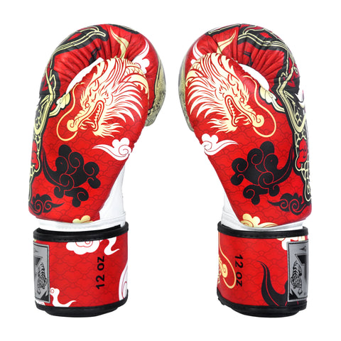 TUFF Muay Thai Boxing Dragon Gloves