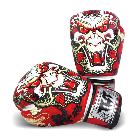 TUFF Muay Thai Boxing Dragon Gloves