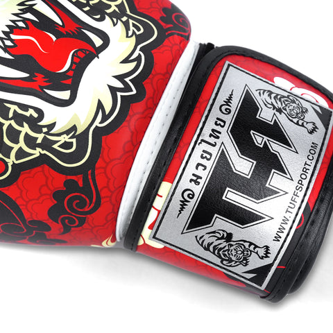 TUFF Muay Thai Boxing Dragon Gloves