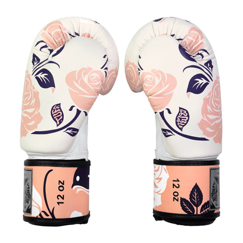 TUFF Muay Thai Boxing Roses Gloves