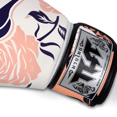 TUFF Muay Thai Boxing Roses Gloves
