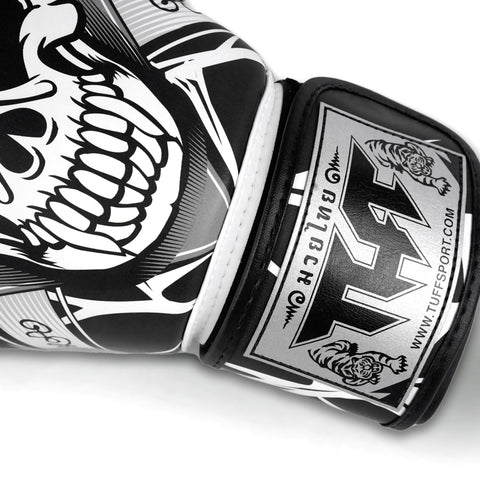 TUFF Muay Thai Boxing Skull Gloves